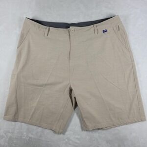 AFTCO Shorts Men's‎ 42 Beige Casual Comfort Fishing Sports Outdoors 10" Inseam